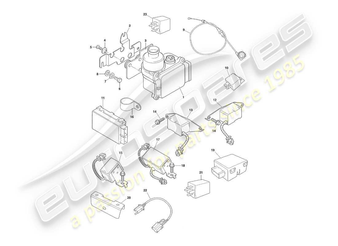 part diagram containing part number 37-64697