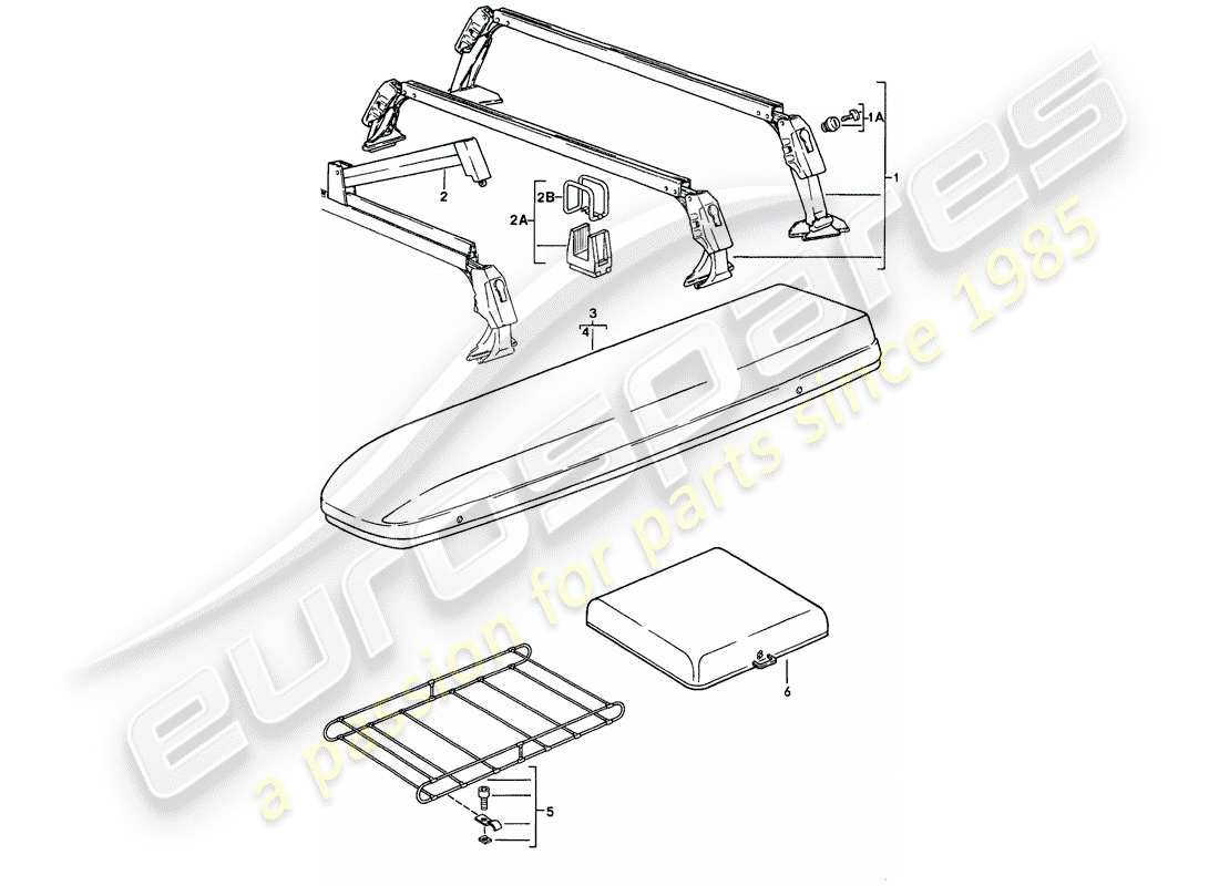 a part diagram from the porsche 911 parts catalogue