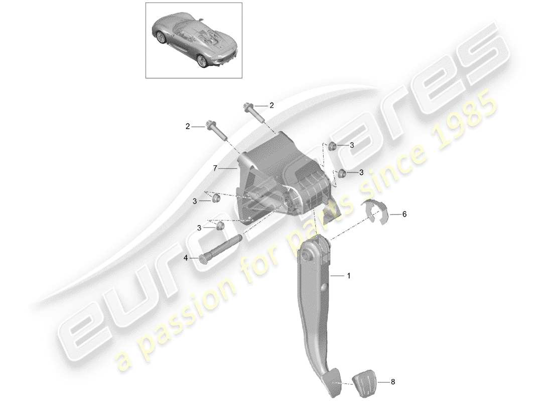 part diagram containing part number 91842306501