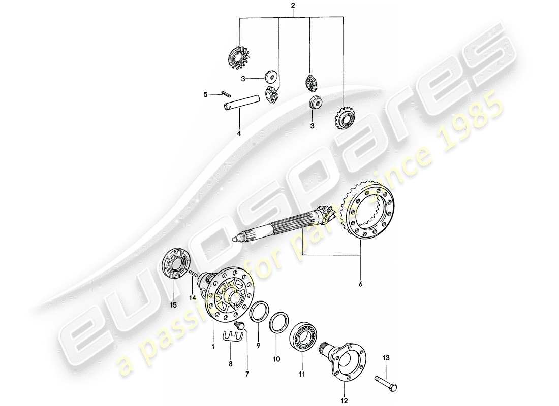 part diagram containing part number 91533221200
