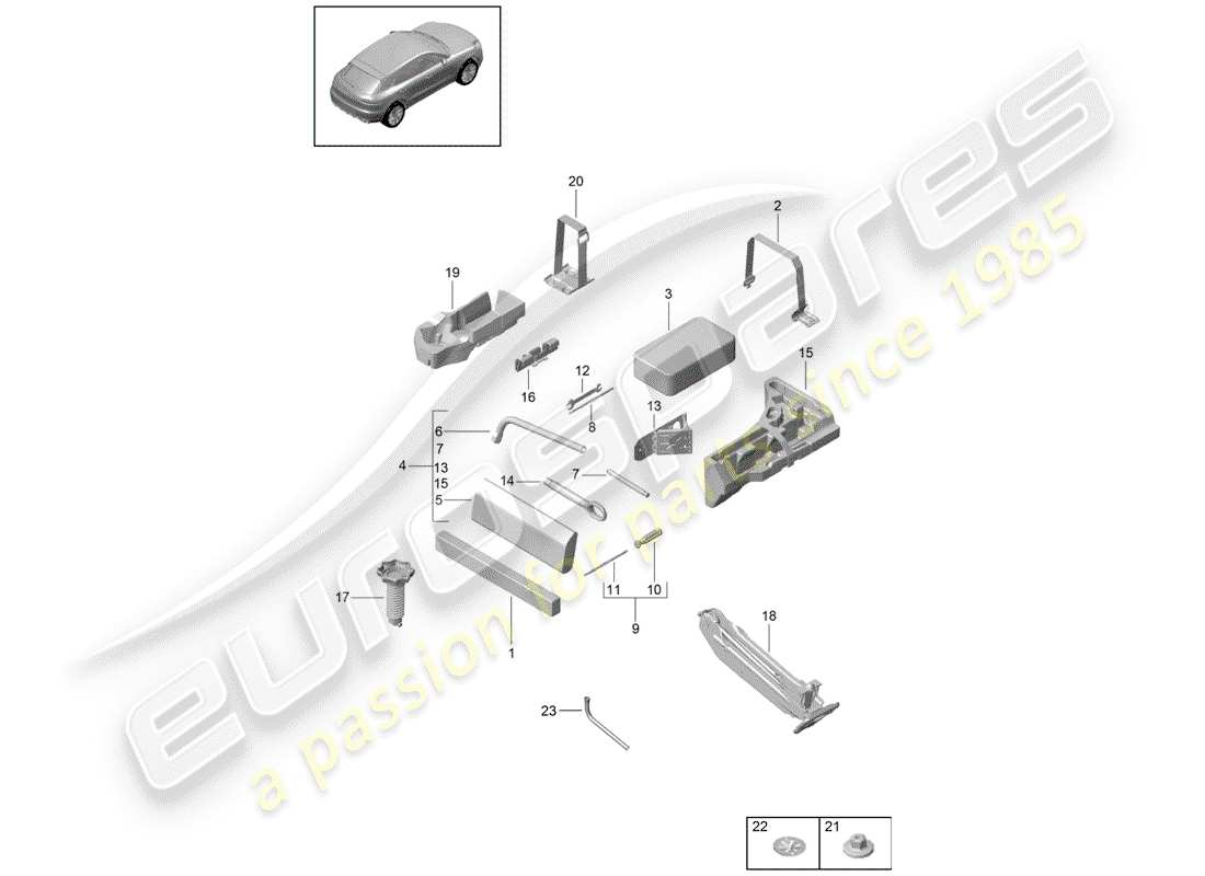 part diagram containing part number 4h0805615