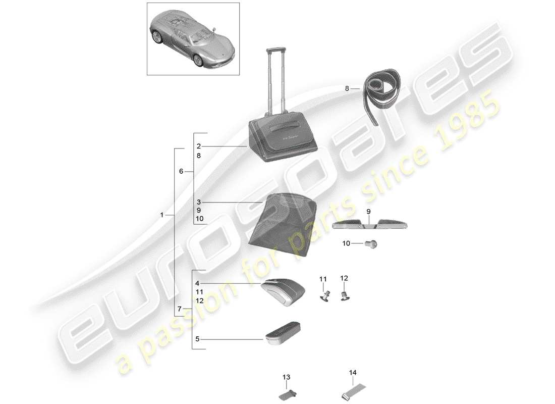 part diagram containing part number 91855382300