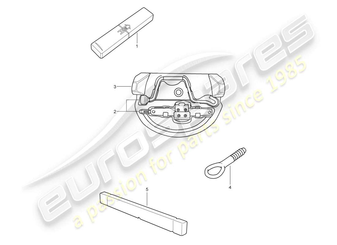 VIEW PARTS DIAGRAMS FROM THE PORSCHE BOXSTER PARTS CATALOGUE a part diagram from the porsche boxster parts catalogue