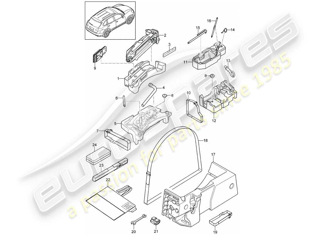 part diagram containing part number 95872121106