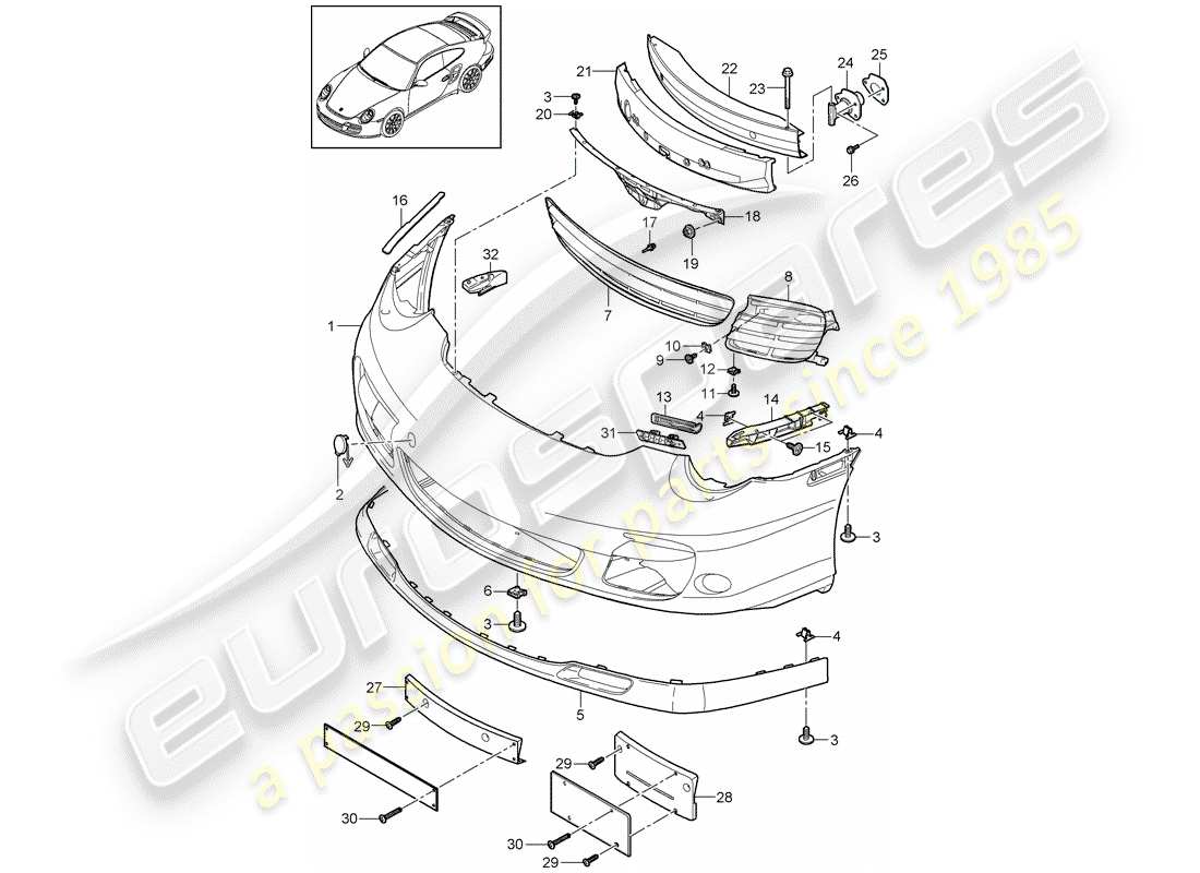 part diagram containing part number 99907604801