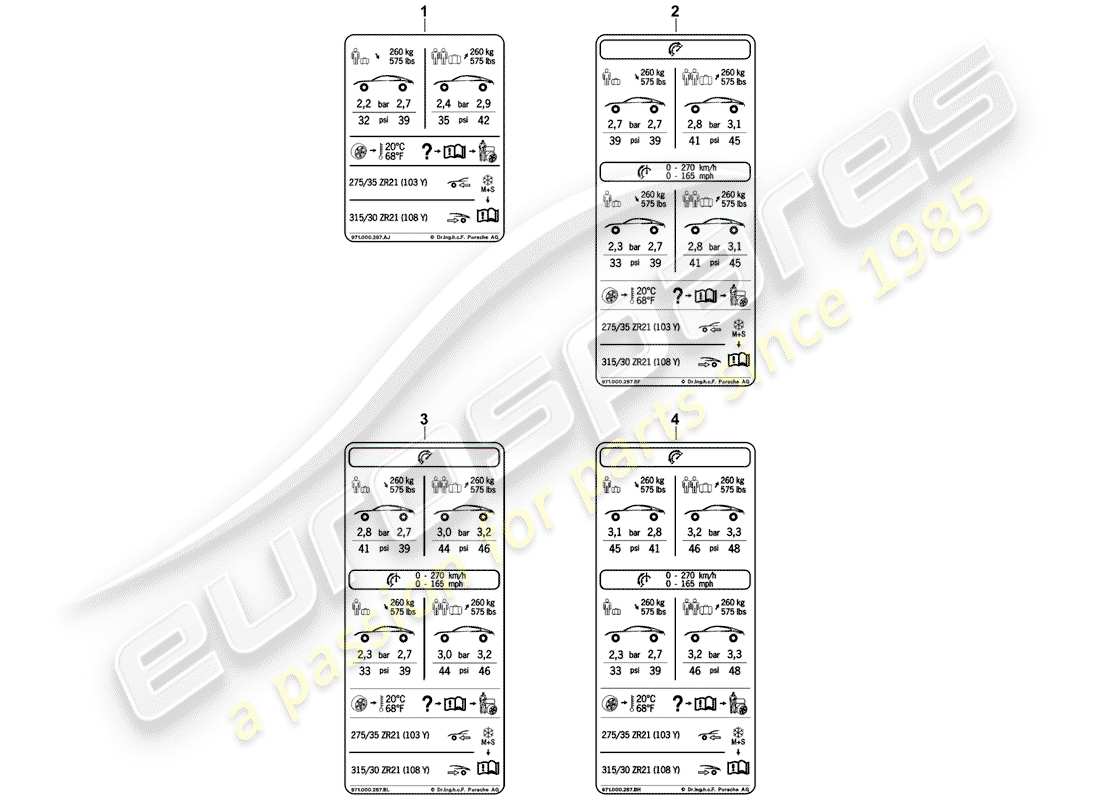 part diagram containing part number 971000287aj