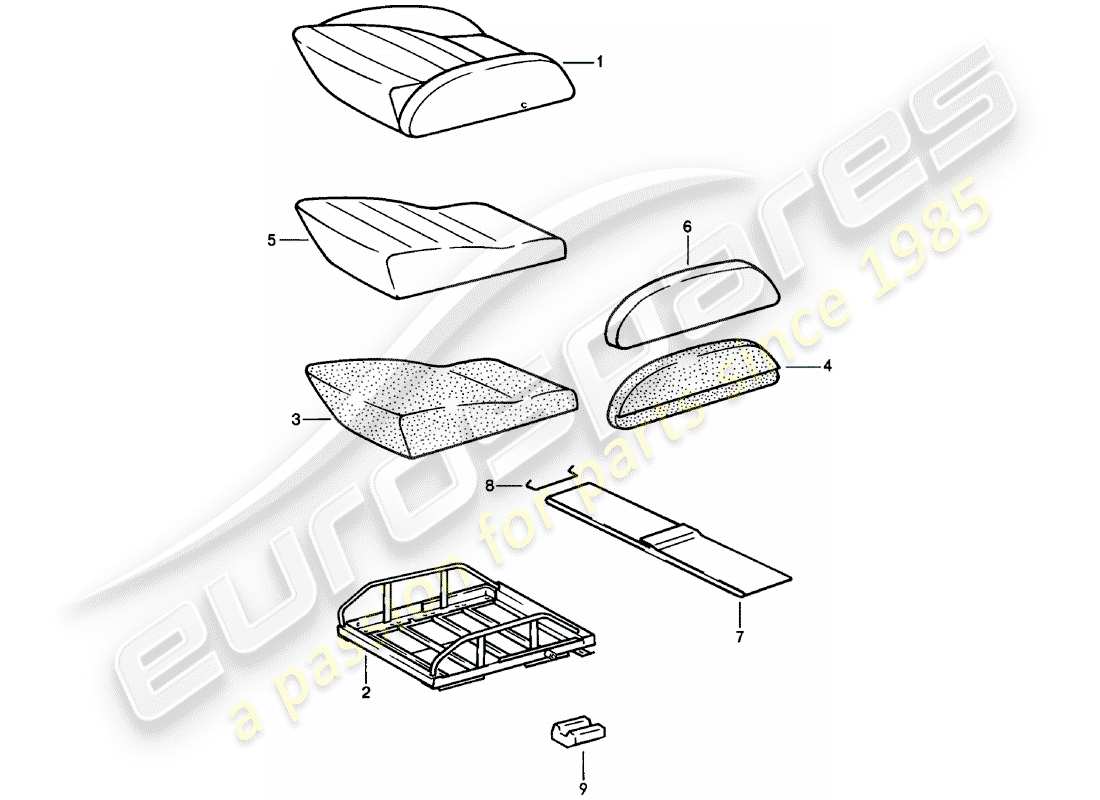 part diagram containing part number 91152168300