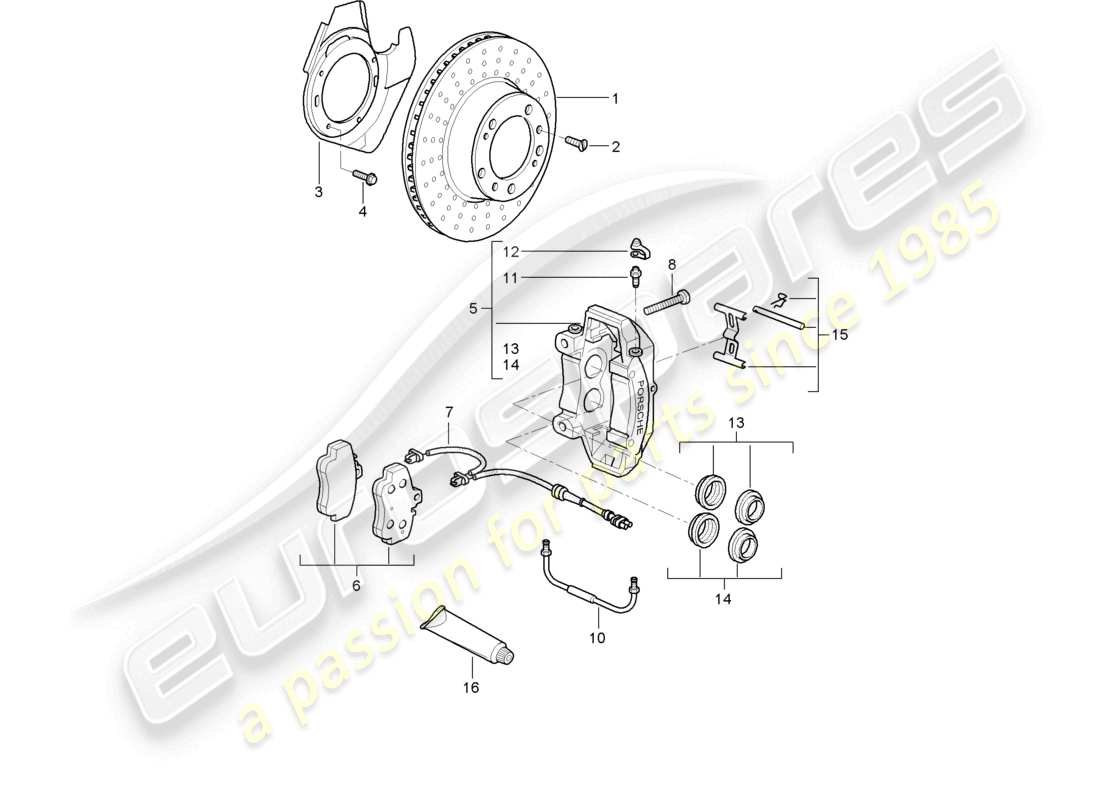 part diagram containing part number 996 352 949 02