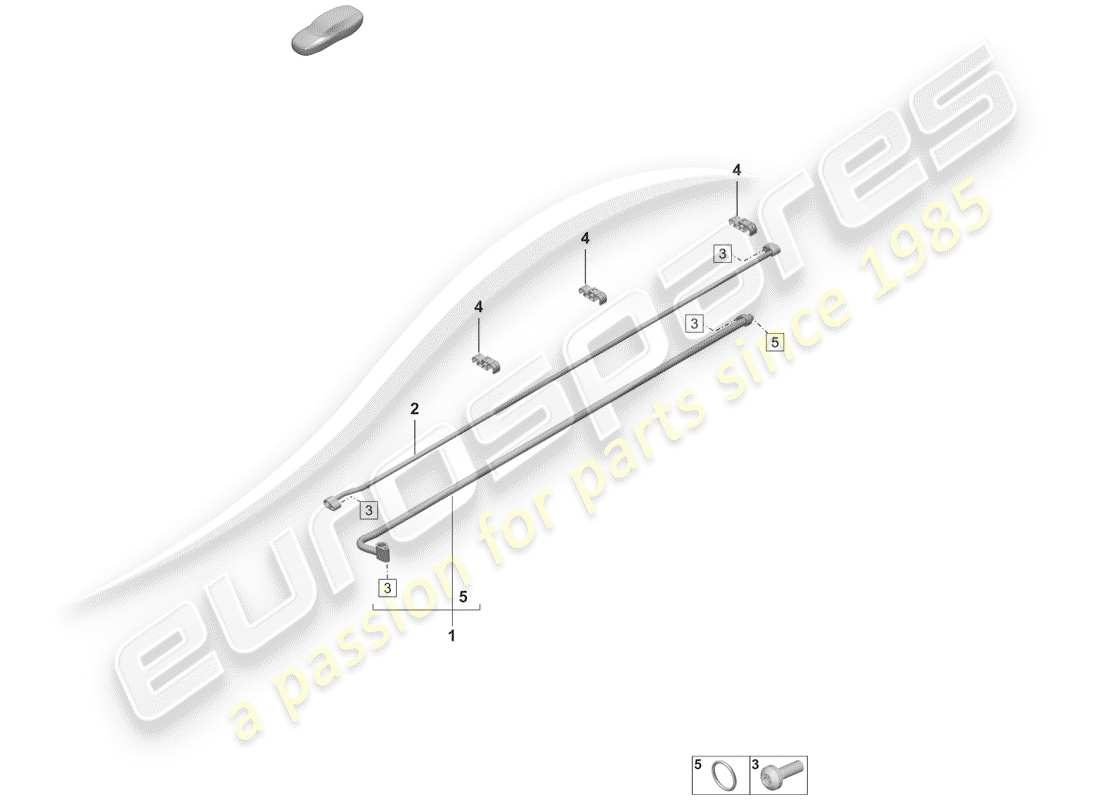 porsche 2019 (992-1) air conditioner part diagram