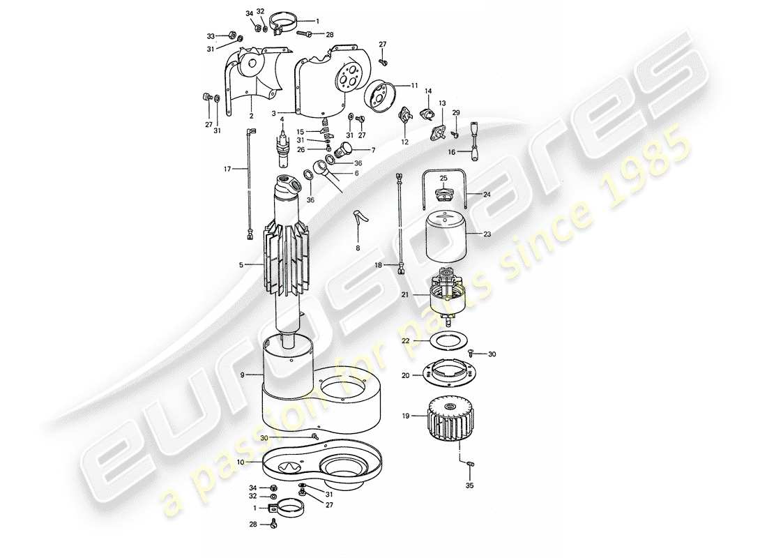 porsche 911 (1977) repair material - heater - d >> - mj 1976 part diagram