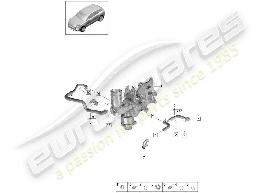 part diagram containing part number 95812149710