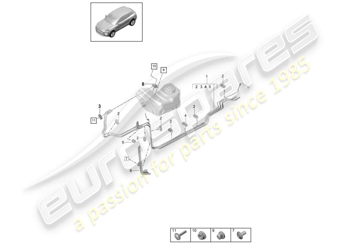 part diagram containing part number 95b201080d
