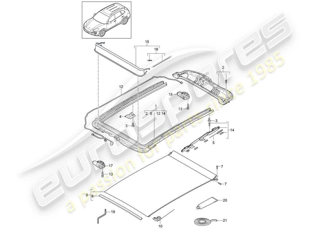 part diagram containing part number 95856292000