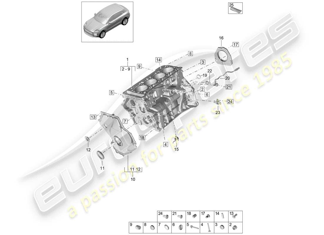 part diagram containing part number 95810921000