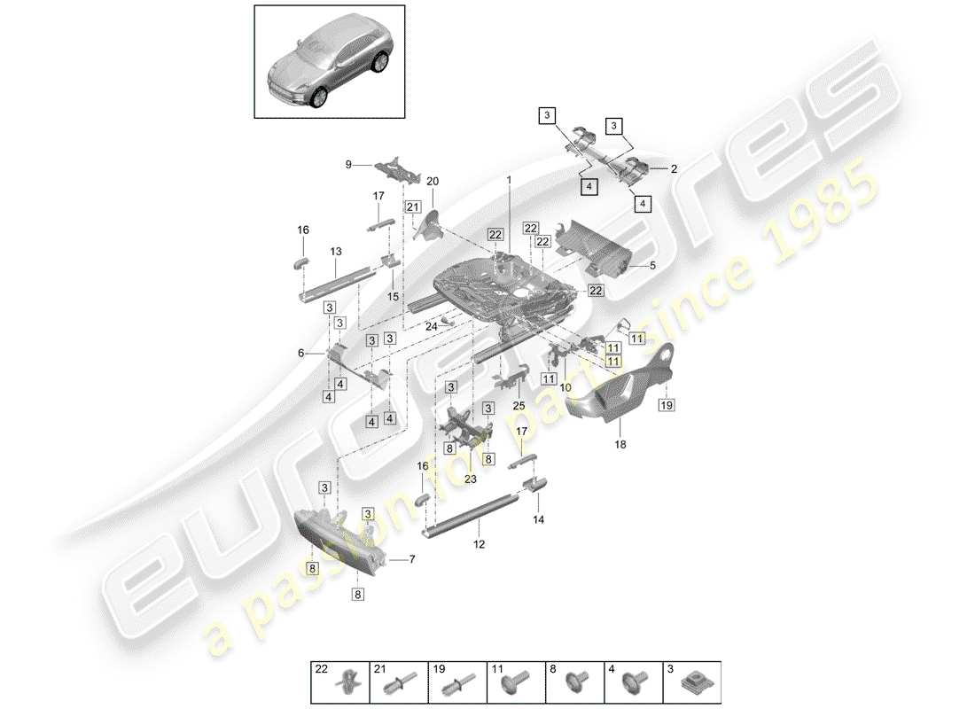 part diagram containing part number 958881314a