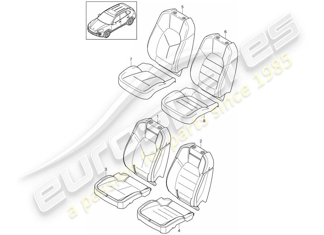 part diagram containing part number 95852183000