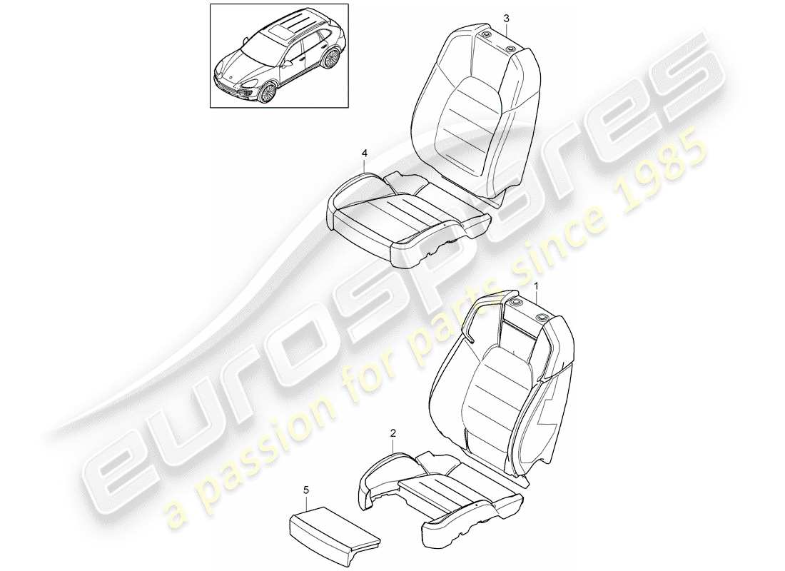 part diagram containing part number paa881805