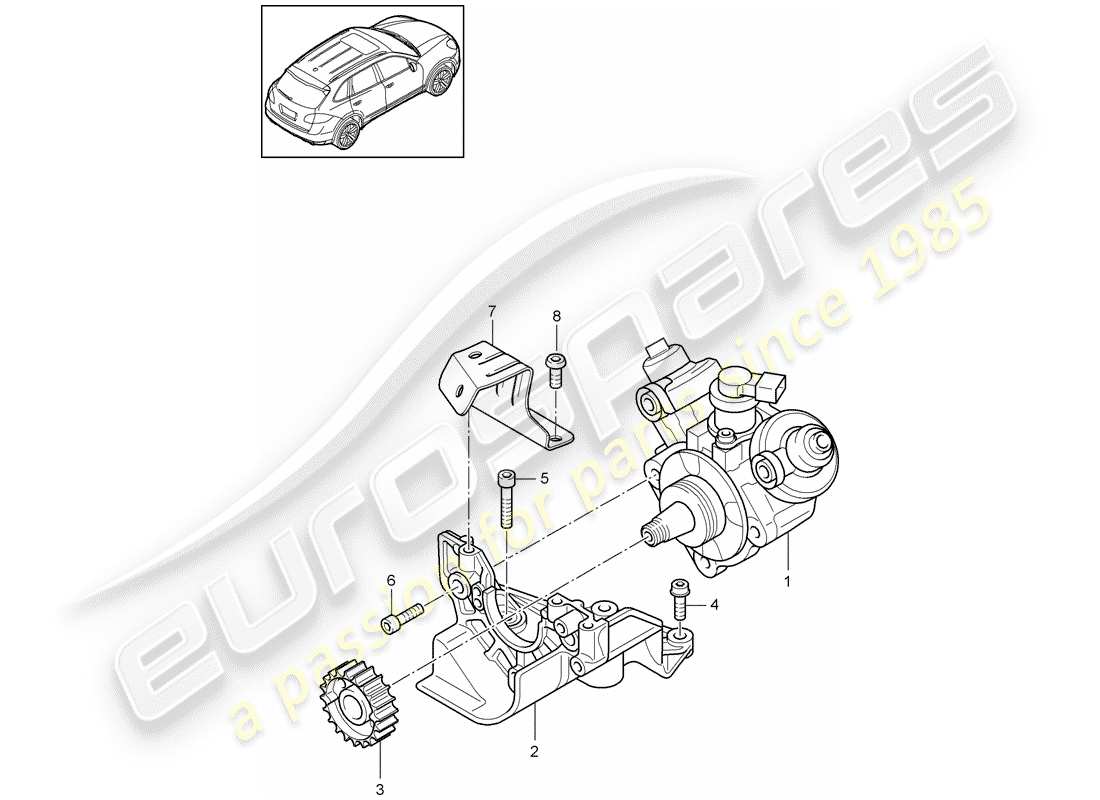 part diagram containing part number 95811015000