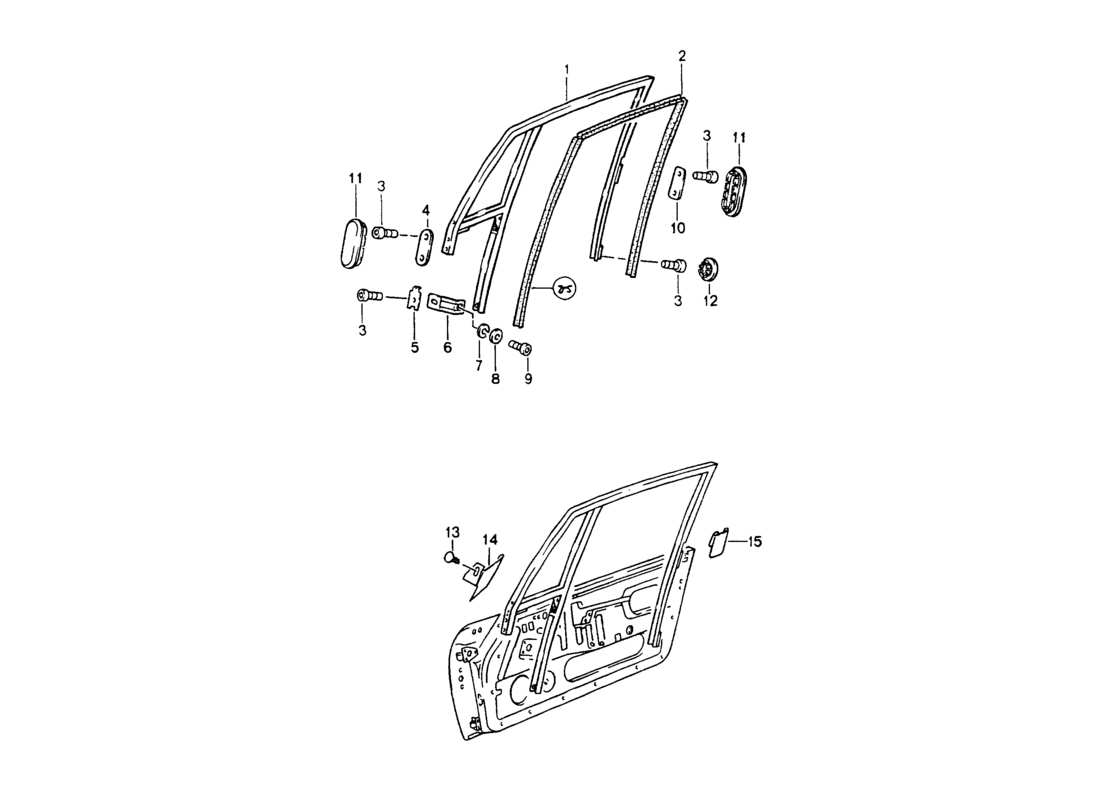 a part diagram from the porsche 1994 (964) parts catalogue