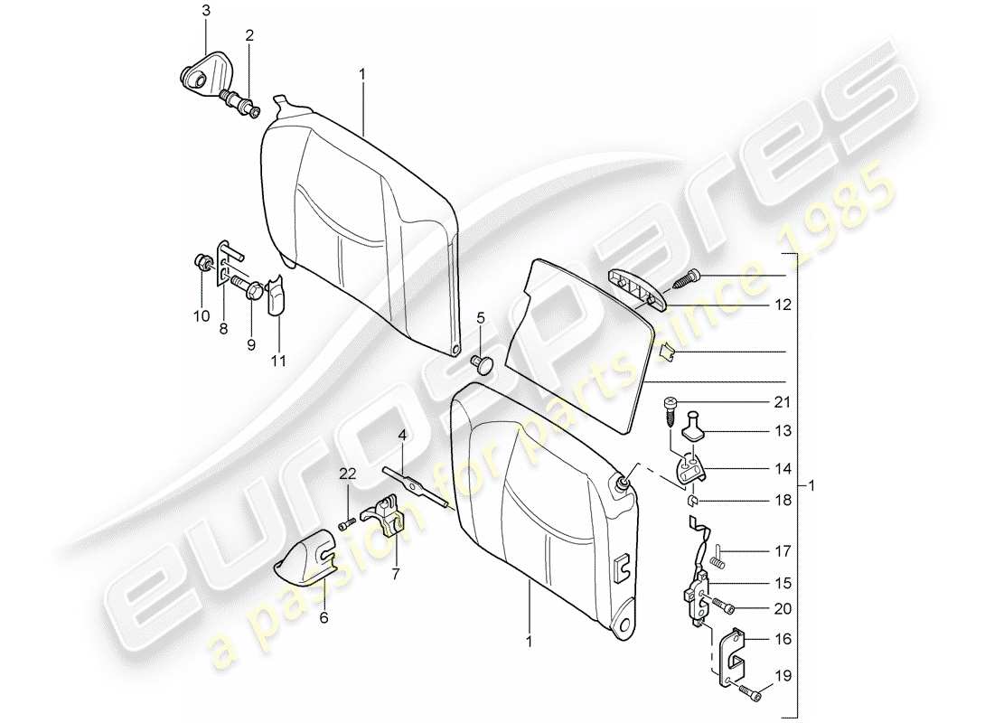 part diagram containing part number 99752261500