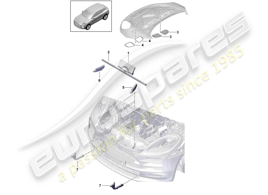 part diagram containing part number 95b129970b