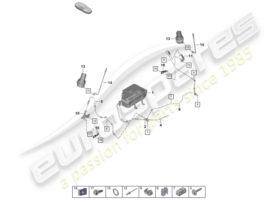 part diagram containing part number 992411617b