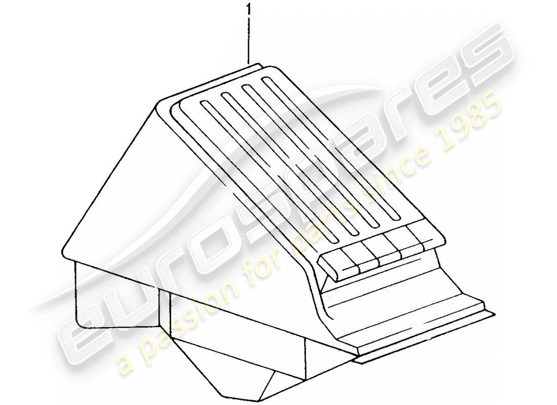 VIEW PARTS DIAGRAMS FROM THE PORSCHE ACCESSORIES AND TEQUIPMENT PARTS CATALOGUE a part diagram from the porsche accessories and tequipment parts catalogue