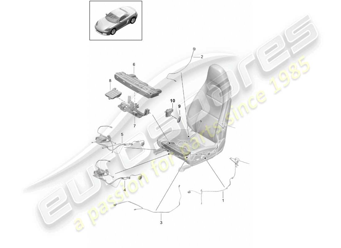 part diagram containing part number 97052174900
