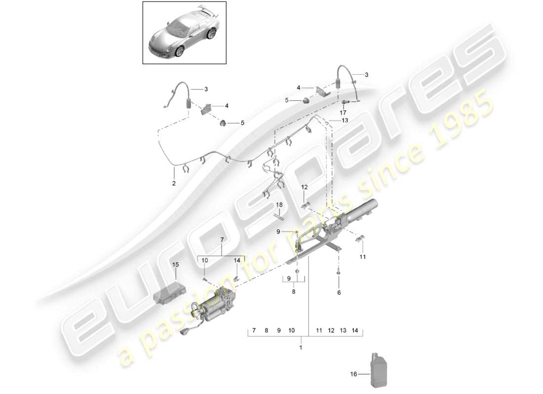 part diagram containing part number 99134126399