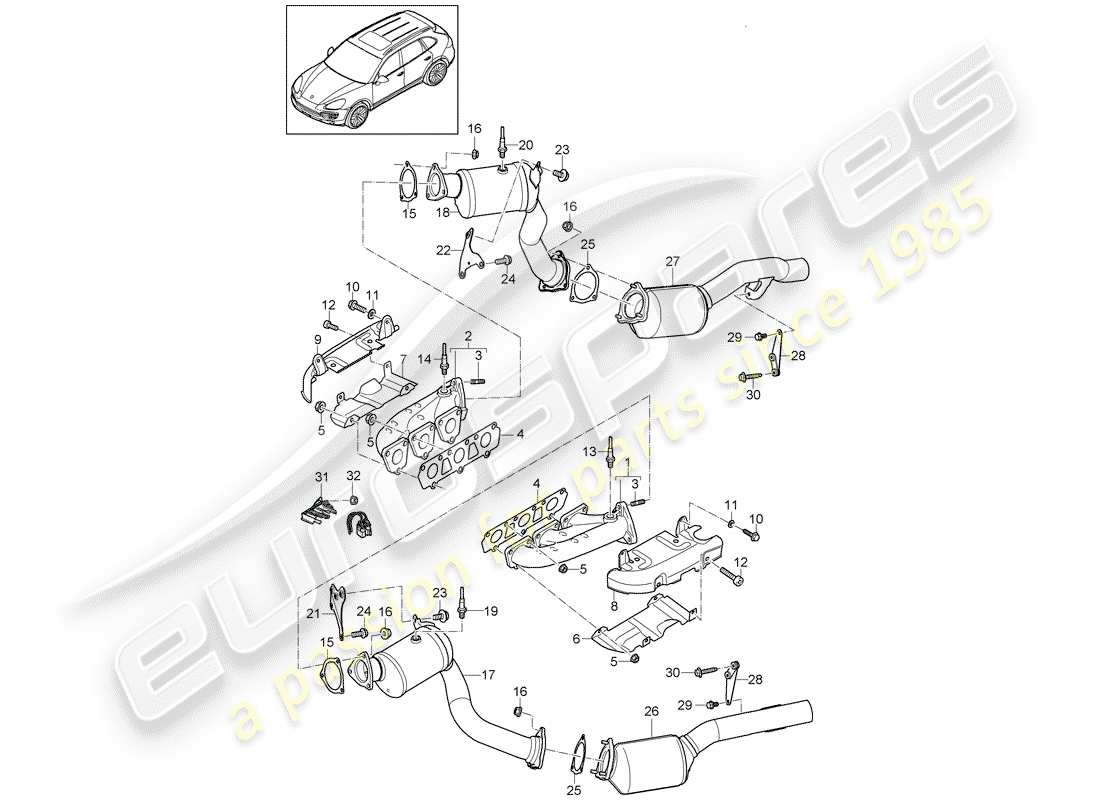 part diagram containing part number 958113030ax