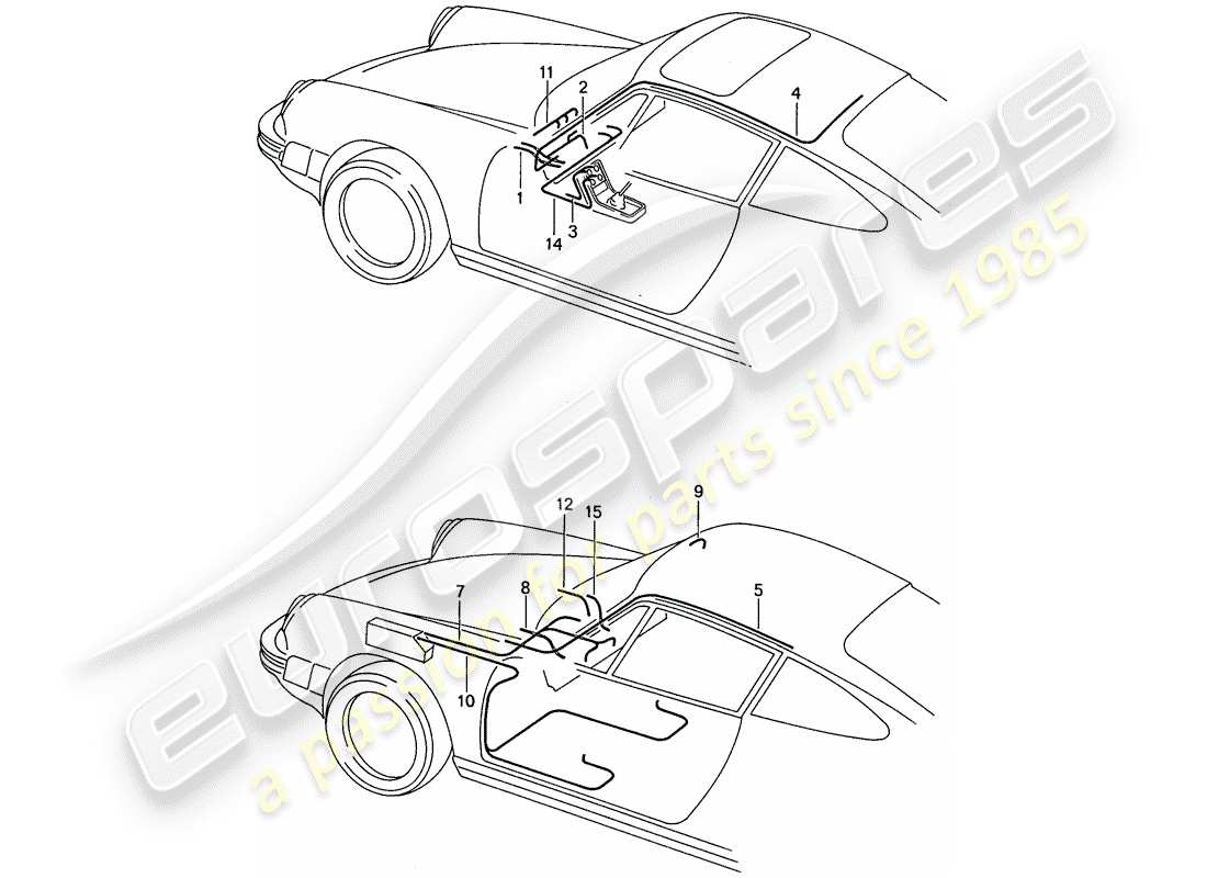 part diagram containing part number 91161202901
