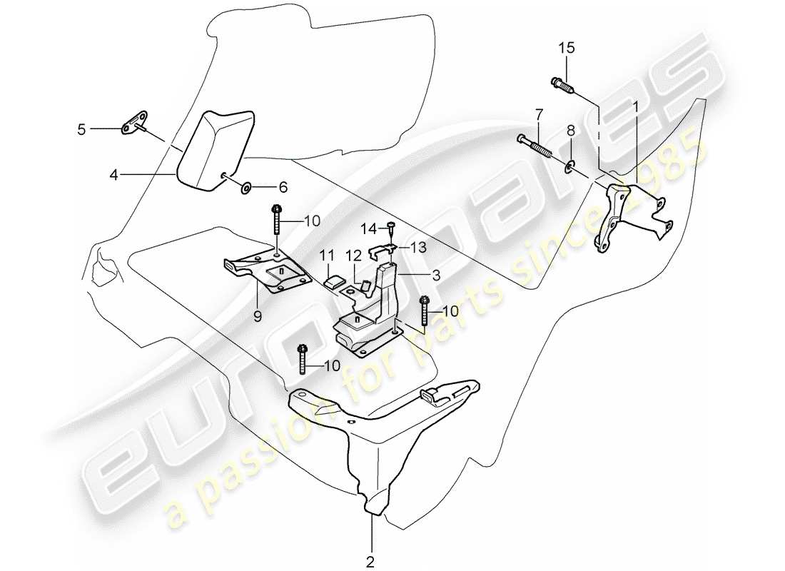 part diagram containing part number n 91026001