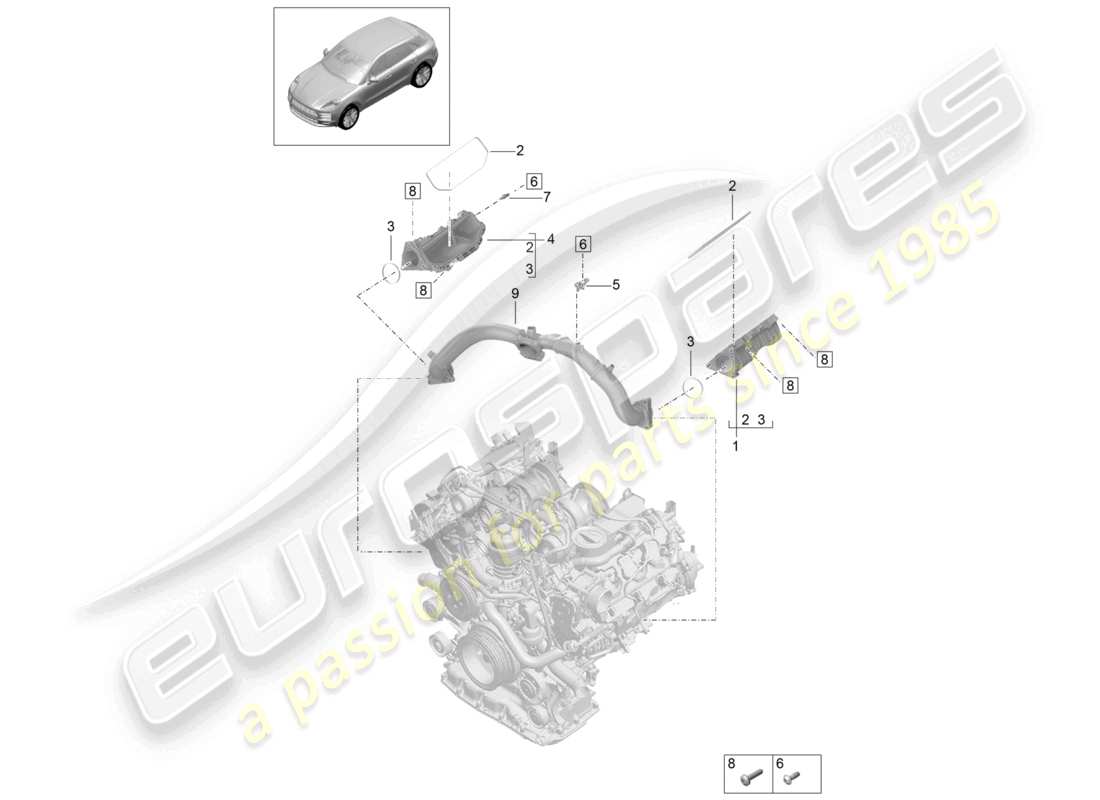part diagram containing part number pab133267b