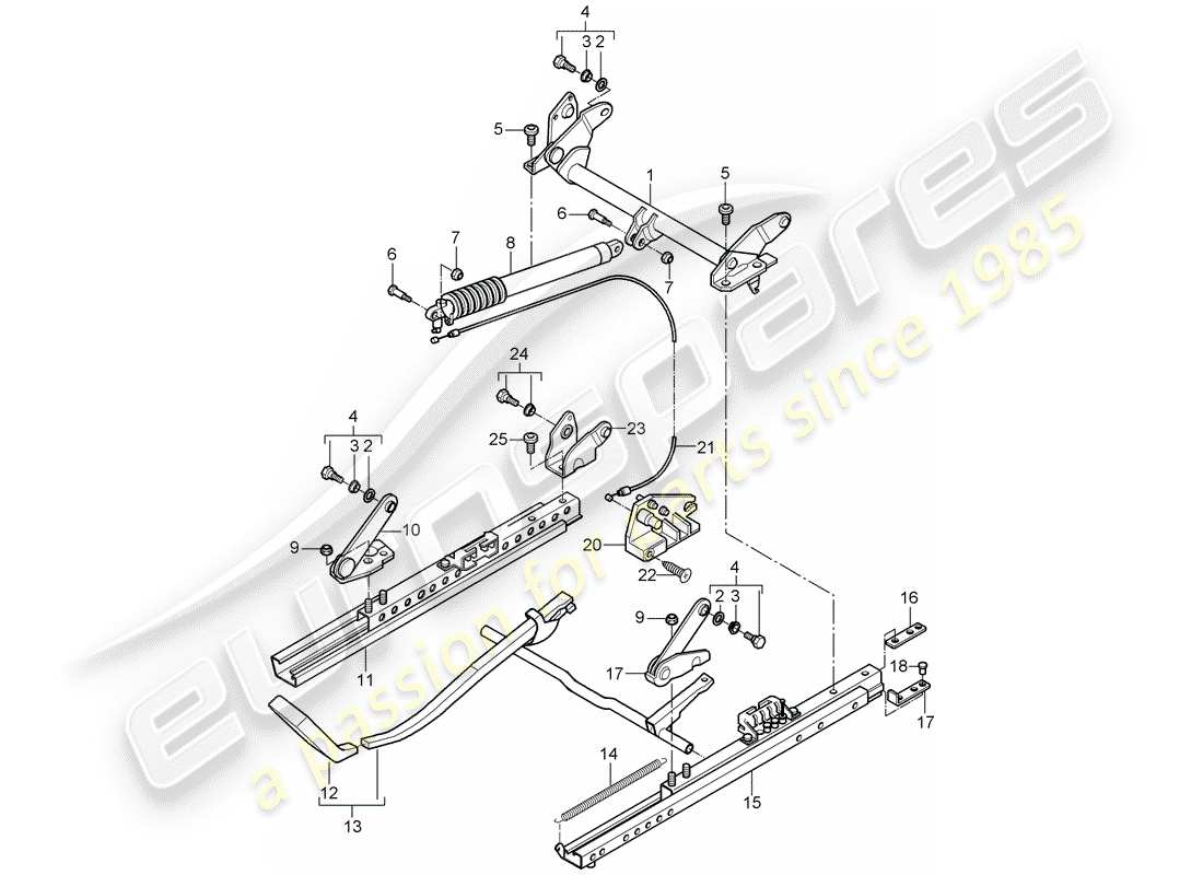 part diagram containing part number 98652167900