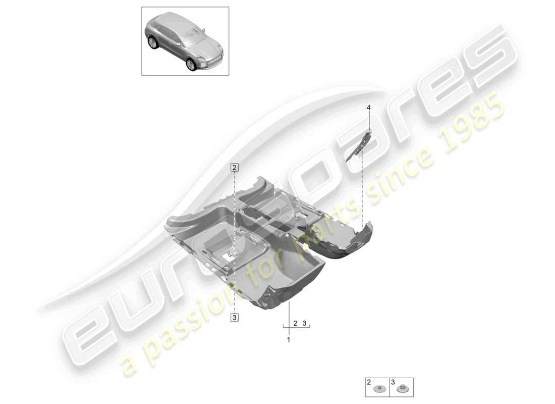 part diagram containing part number 95b863021p os5