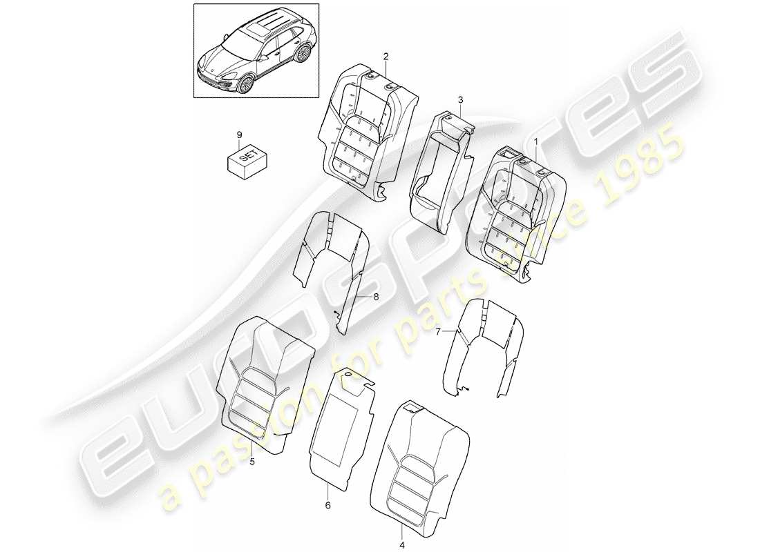 part diagram containing part number 95865356710