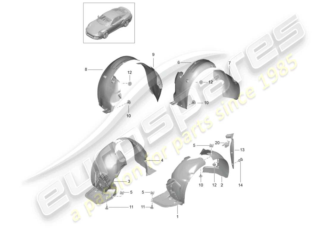 part diagram containing part number 99150450202