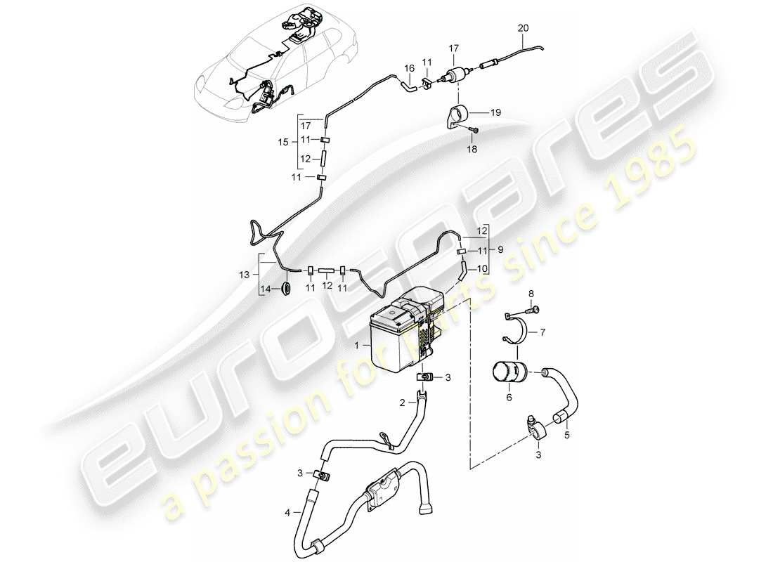 part diagram containing part number 95557282001