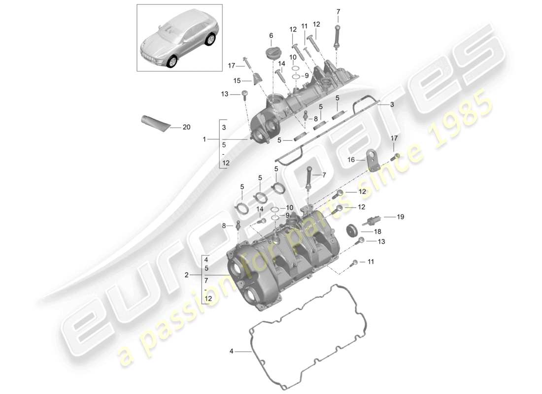 part diagram containing part number 94610513666