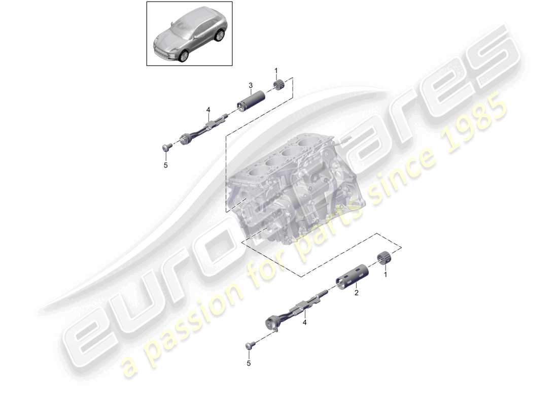part diagram containing part number pac103300b