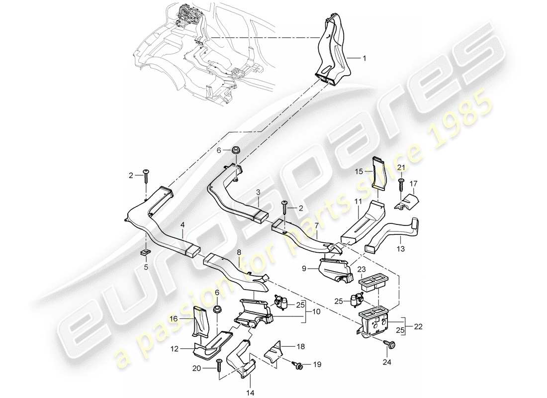 part diagram containing part number 95557331301