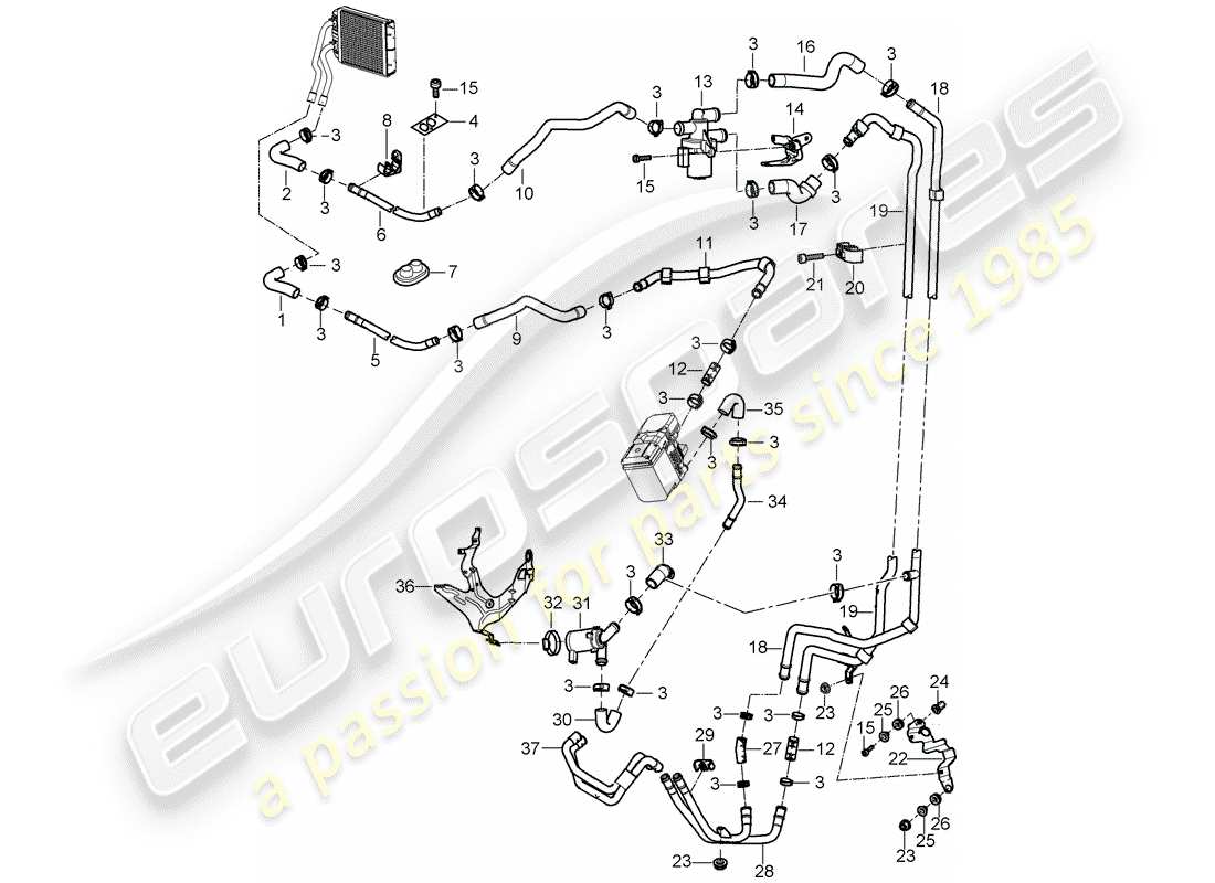 part diagram containing part number 95557258801