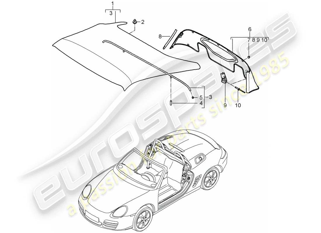 part diagram containing part number 98756772100