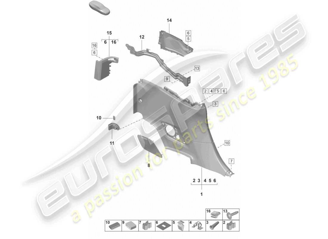part diagram containing part number 992 863 165 q a11