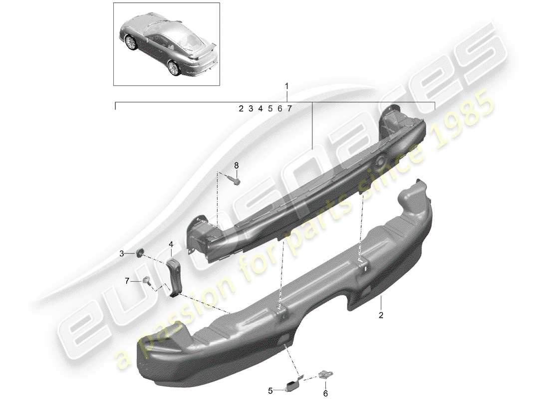 part diagram containing part number 99150564980