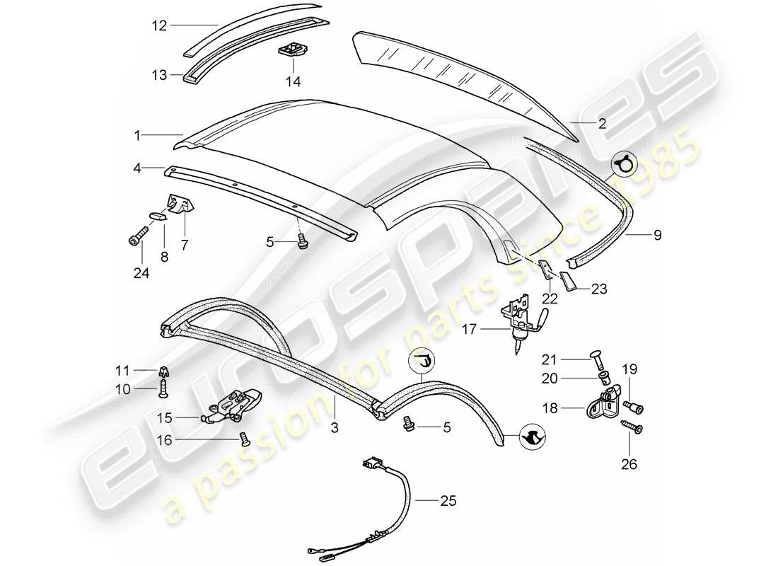 part diagram containing part number 98656334101