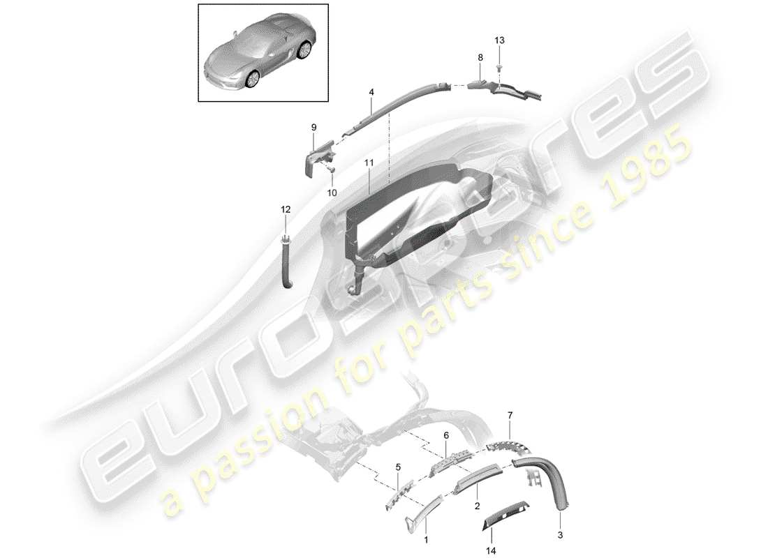 part diagram containing part number 98156733200
