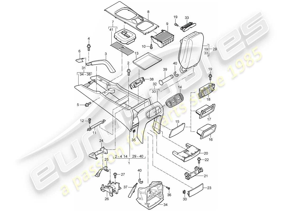 part diagram containing part number 95555264501