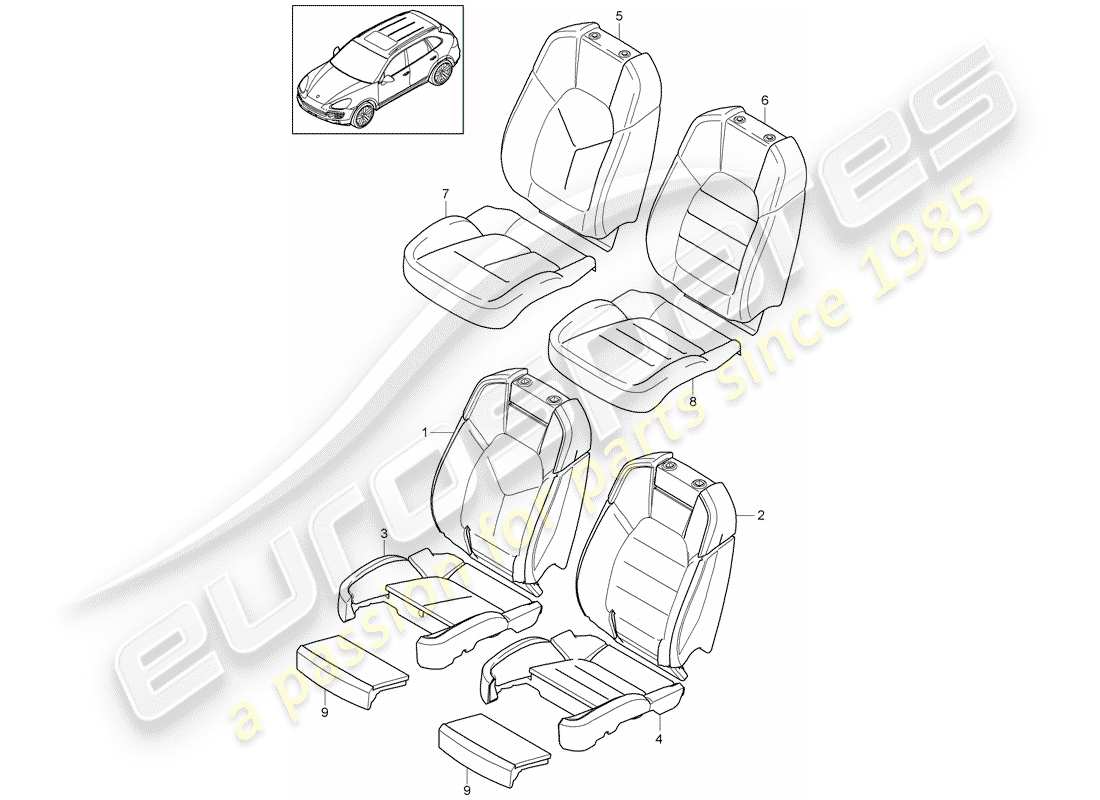 part diagram containing part number 95852182000