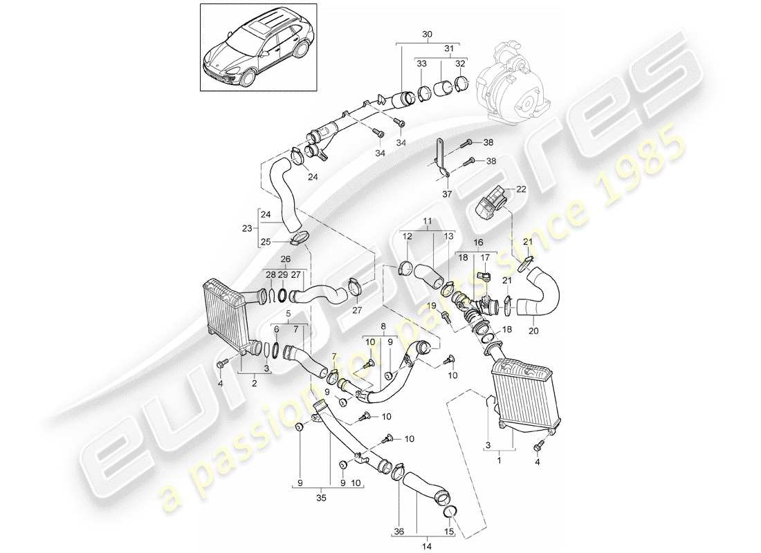 part diagram containing part number wht001018a